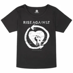 Rise Against (Heartfist) - Girly Shirt 11 Rise Against (Heartfist) - Girly Shirt -Metal Kids Elegant Boutique rise against heartfist girly shirt4