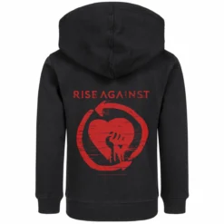 Rise Against (Heartfist) - Kinder Kapuzenjacke -Metal Kids Elegant Boutique rise against heartfist kinder kapuzenjacke4