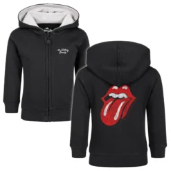 Rolling Stones (Tongue) - Baby Kapuzenjacke -Metal Kids Elegant Boutique rolling stones tongue baby kapuzenjacke