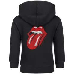 Rolling Stones (Tongue) - Baby Kapuzenjacke -Metal Kids Elegant Boutique rolling stones tongue baby kapuzenjacke4