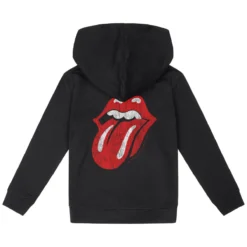 Rolling Stones (Tongue) - Kinder Kapuzenjacke 9 Rolling Stones (Tongue) - Kinder Kapuzenjacke -Metal Kids Elegant Boutique rolling stones tongue kinder kapuzenjacke5
