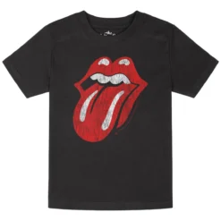 Rolling Stones (Tongue) - Kinder T-Shirt -Metal Kids Elegant Boutique rolling stones tongue kinder t shirt2