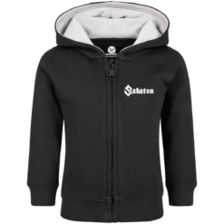 Sabaton (Crest) - Baby Kapuzenjacke -Metal Kids Elegant Boutique sabaton crest baby kapuzenjacke