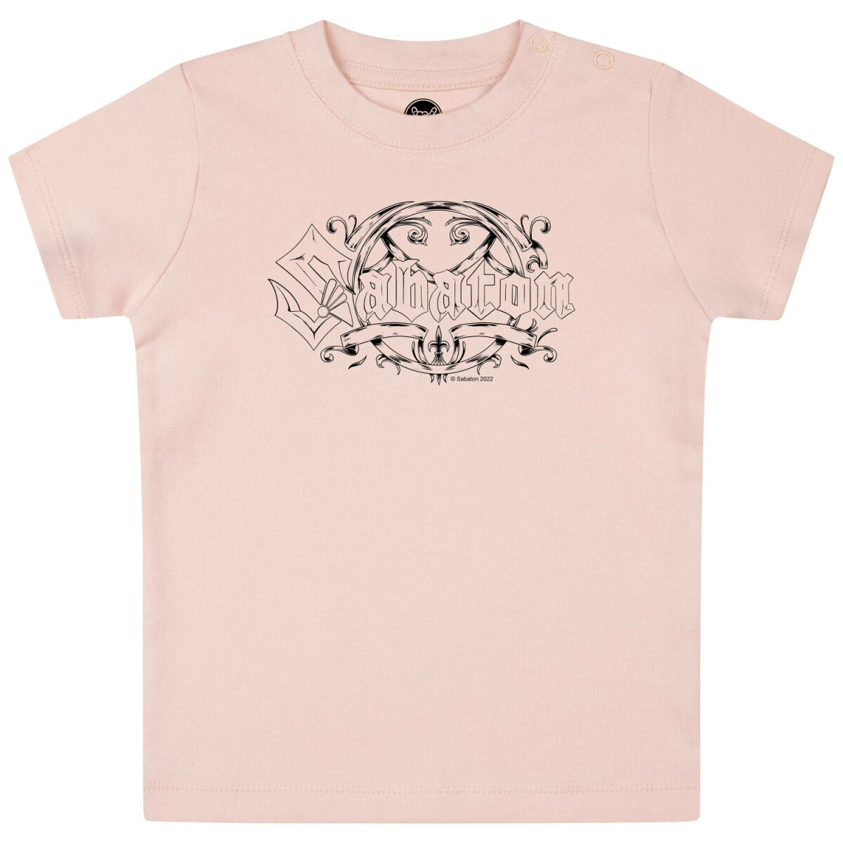 Sabaton (Crest) - Baby T-Shirt 1 Sabaton (Crest) - Baby T-Shirt