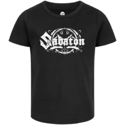 Sabaton (Crest) - Girly Shirt 8 Sabaton (Crest) - Girly Shirt -Metal Kids Elegant Boutique sabaton crest girly shirt