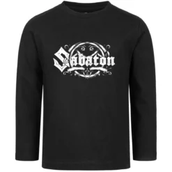 Sabaton (Crest) - Kinder Longsleeve -Metal Kids Elegant Boutique sabaton crest kinder longsleeve