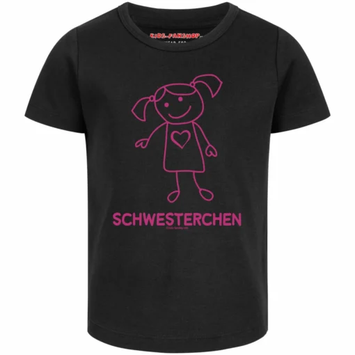 Schwesterchen - Girly Shirt 6 Schwesterchen - Girly Shirt -Metal Kids Elegant Boutique schwesterchen girly shirt3