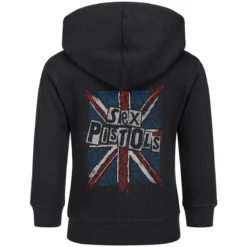 Sex Pistols (Union Jack) - Baby Kapuzenjacke -Metal Kids Elegant Boutique sex pistols union jack baby kapuzenjacke4