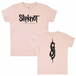 Slipknot (Logo) - Baby T-Shirt -Metal Kids Elegant Boutique slipknot logo baby t shirt13