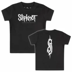 Slipknot (Logo) - Baby T-Shirt -Metal Kids Elegant Boutique slipknot logo baby t shirt4