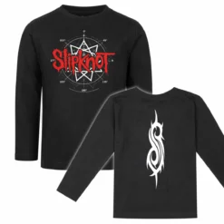 Slipknot (Star Symbol) - Kinder Longsleeve -Metal Kids Elegant Boutique slipknot star symbol kinder longsleeve